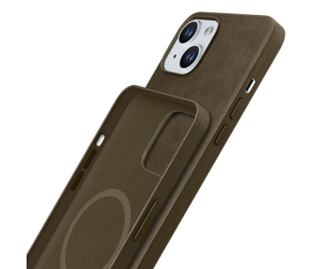 3mk HARDY MagFabric Case pro Apple iPhone 15, Taupe