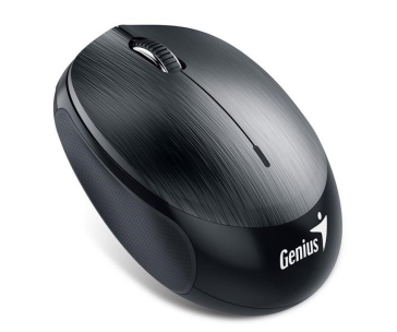 GENIUS myš NX-9000BT/ Bluetooth 4.1/ 1200 dpi/ bezdrátová/ dobíjecí baterie/ kovově šedá