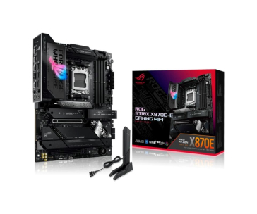 ASUS MB Sc AM5 ROG STRIX X870E-E GAMING WIFI, AMD X870, 4xDDR5, 1xHDMI, 2xThunderbolt, WiFi