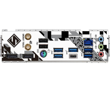 BAZAR - ASRock MB Sc LGA1700 B760M STEEL LEGEND WIFI, Intel B760, 4xDDR5, 1xDP, 1xHDMI, WI-FI, mATX - Po opravě (Bez pří