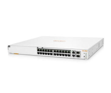 Aruba Instant On 1960 24G PoE (20pClass4 + 4pClass6) 2XGT 2SFP+ 370W Switch RENEW JL807A