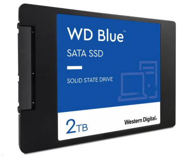 WD BLUE SSD 3D NAND WDS200T3B0A 2TB SATA/600, (R:560, W:530MB/s), 2.5"