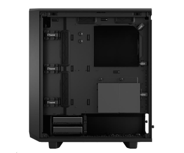 FRACTAL DESIGN skříň Meshify 2 Compact Black Solid, USB 3.1 Type-C, 2x USB 3.0, bez zdroje, mATX