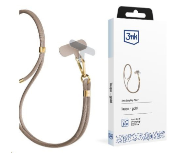 3mk EasyClip Elite Taupe (gold)