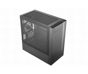 BAZAR Cooler Master case MasterBox NR400, 2x USB3.0, Micro-ATX/Mini-ITX, Mini Tower, černá - POŠKOZENÁ KRABICE