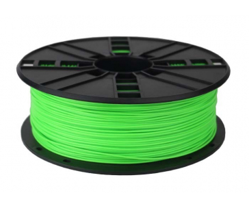 GEMBIRD Tisková struna (filament) PLA, 1,75mm, 1kg, fluorescentní, zelená