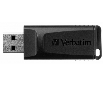 VERBATIM Flash Disk 128GB Store 'n' Go Slider, černá