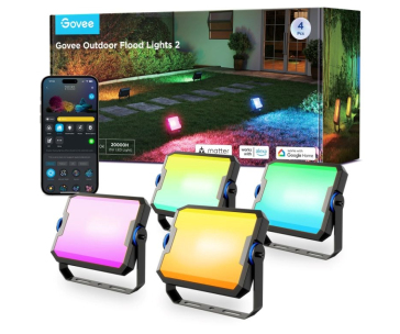 Govee Flood Lights 2 venkovní SMART LED světla 4ks