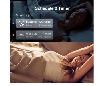TP-Link Tapo L530E chytrá WiFi stmívatelná LED žárovka (barevná,2500K-6500K,806lm,2,4GHz,E27)