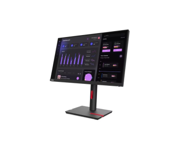 LENOVO LCD T24i-30 - 23.8”,IPS,matný,16:9,1920x1080,178/178,4ms/6ms,250cd/m2,1000:1,VGA,DP,HDMI,4xUSB,VESA,Pivot