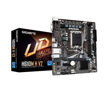 GIGABYTE MB Sc LGA1700 H610M H V2, Intel H610, 2xDDR5, 1xHDMI, 1xVGA, mATX