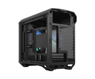 FRACTAL DESIGN skříň Torrent Nano RGB Black TG Light Tint, USB 3.1 Type-C, 2x USB 3.0, bez zdroje, mITX