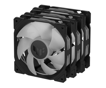 ASUS ventilátor TUF GAMING TR120 ARGB, 3x120mm, černá