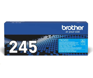 BAZAR - BROTHER Toner TN-245 azurový 2200 stran - Poškozený obal (Komplet)