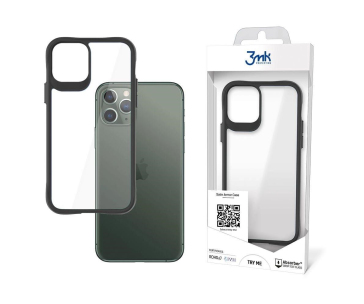 3mk Satin Armor Case+ pro Apple iPhone 11 Pro, čirá