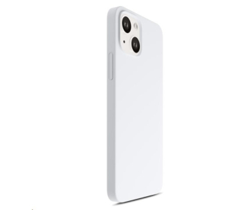 3mk Hardy Silicone MagCase pro Apple iPhone 15 Plus, Silver-White