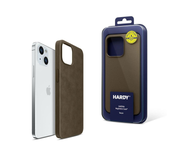 3mk HARDY MagFabric Case pro Apple iPhone 15, Taupe