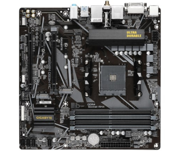 GIGABYTE MB Sc AM4 B550M DS3H AC, 4xDDR4, 1xDP, 1xHDMI, 1xDVI-D, Wi-Fi, mATX