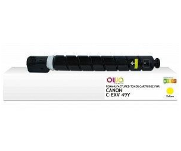 OWA Armor toner pro CANON  iR ADVANCE C33xx, 19000 stran, C-EXV49 Y, žlutý/yellow