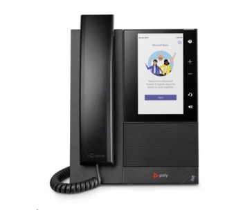 Poly CCX 505 firemní multimediální telefon, Microsoft Teams, PoE