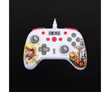 Konix One Piece Nintendo Switch/PC White Controller