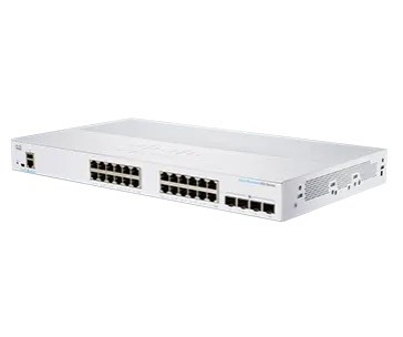 BAZAR - Cisco switch CBS350-24T-4X-EU (24xGbE,4xSFP+,fanless) - REFRESH - rozbaleno