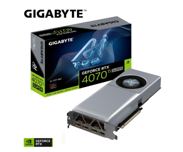 GIGABYTE VGA NVIDIA GeForce RTX 4070 Ti SUPER AI TOP 16G, 16G GDDR6X, 3xDP, 1xHDMI