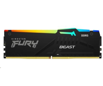 KINGSTON DIMM DDR5 32GB (Kit of 2) 5600MT/s CL36 FURY Beast RGB EXPO