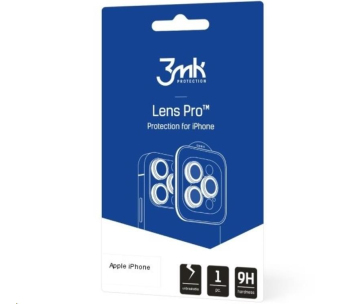 3mk Lens Protection Pro pro Apple iPhone 15 Plus, Graphite