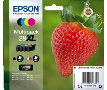 EPSON Multipack 4-colours "Jahoda" 29XL Claria Home Ink