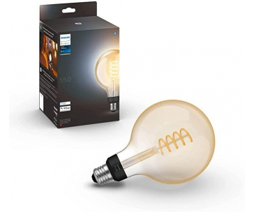 PHILIPS Hue White Filament 7W G125 EUR E27