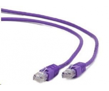 GEMBIRD kabel patchcord CAT6 stíněný FTP 0,25m, fialový