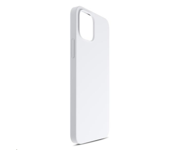 3mk Hardy Silicone MagCase pro Apple iPhone 15, Silver-White