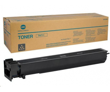 Minolta Toner TN-711K, černý do bizhub C654(e), C754(e), PRO C754e (47.2k)