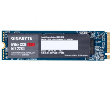 GIGABYTE SSD 512GB M.2