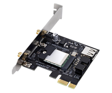 GIGABYTE WI-FI karta GC-WBAX2400R, PCIe x1, WiFi 6E, BT v5.3