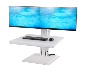 Stolní pracovní stanice pro 2 monitory Fiber Mounts ST15-2AW