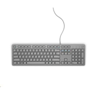 DELL Multimedia Keyboard-KB216 - US International (QWERTY) - Grey (-PL)