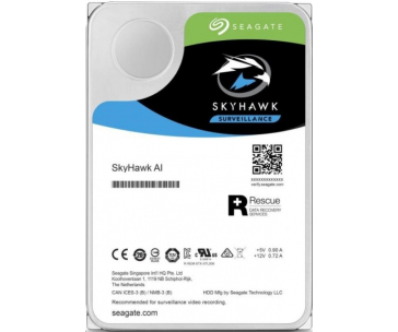 SEAGATE HDD 8TB SKYHAWK AI, 3.5", SATAIII, 7200 RPM, Cache 256MB