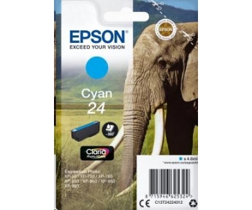 EPSON ink bar Singlepack "Slon" Cyan 24 Claria Photo HD Ink