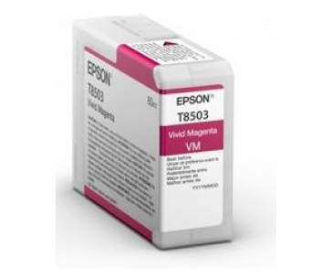 EPSON ink bar Singlepack Vivid Magenta T85030N UltraChrome HD ink 80ml