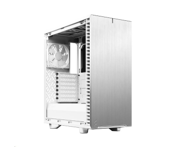 FRACTAL DESIGN skříň Define 7 Compact White TG Clear, USB 3.1 Type-C, 2x USB 3.0, bez zdroje, mATX