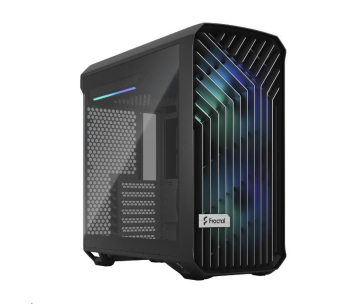 FRACTAL DESIGN skříň Torrent Compact RGB Black TG Light Tint, USB 3.1 Type-C, 2x USB 3.0, bez zdroje, E-ATX