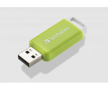 VERBATIM Flash Disk 32GB DataBar USB 2.0 Drive, zelená