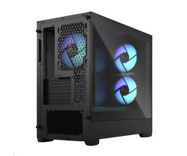 FRACTAL DESIGN skříň Pop Mini Air RGB Black TG Clear Tint, 2x USB 3.0, bez zdroje, mATX