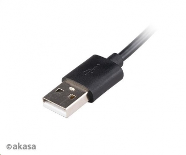 AKASA kabel USB-A 2.0 na Micro-B, napájecí kabel se switchem (pro Raspberry Pi 3 / 2 /1 / Zero), 1.5m