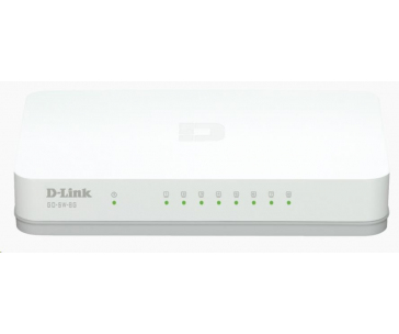 D-Link GO-SW-8G 8-port 10/100/1000 Gigabit Desktop Switch