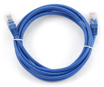 GEMBIRD kabel patchcord Cat5e UTP 2m, modrý