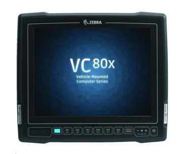 Zebra VC80X, Outdoor, USB, powered-USB, RS232, BT, Wi-Fi, ESD, Android, GMS