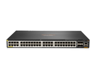 Aruba 6300M 48-port 1GbE Class 4 PoE and 4-port SFP56 Switch JL661A RENEW